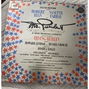 Irving Berlin Mr. President A Musical Comedy LP Vinyl Record Columbia KOL 5870